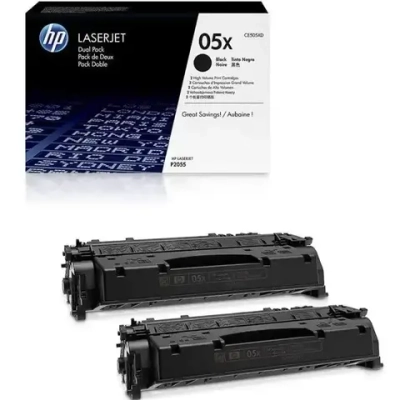 Картридж HP CE505XD (05X) для LaserJet P2050/P2055/P2035 (2 шт*6500 стр)