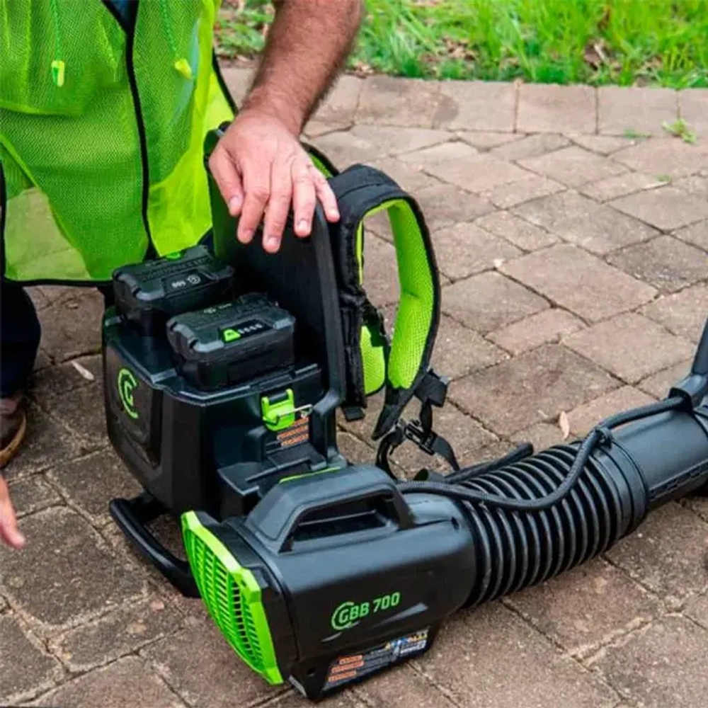 Greenworks GC82B13 82В ранцевая воздуходувка 74 м/с 2406407