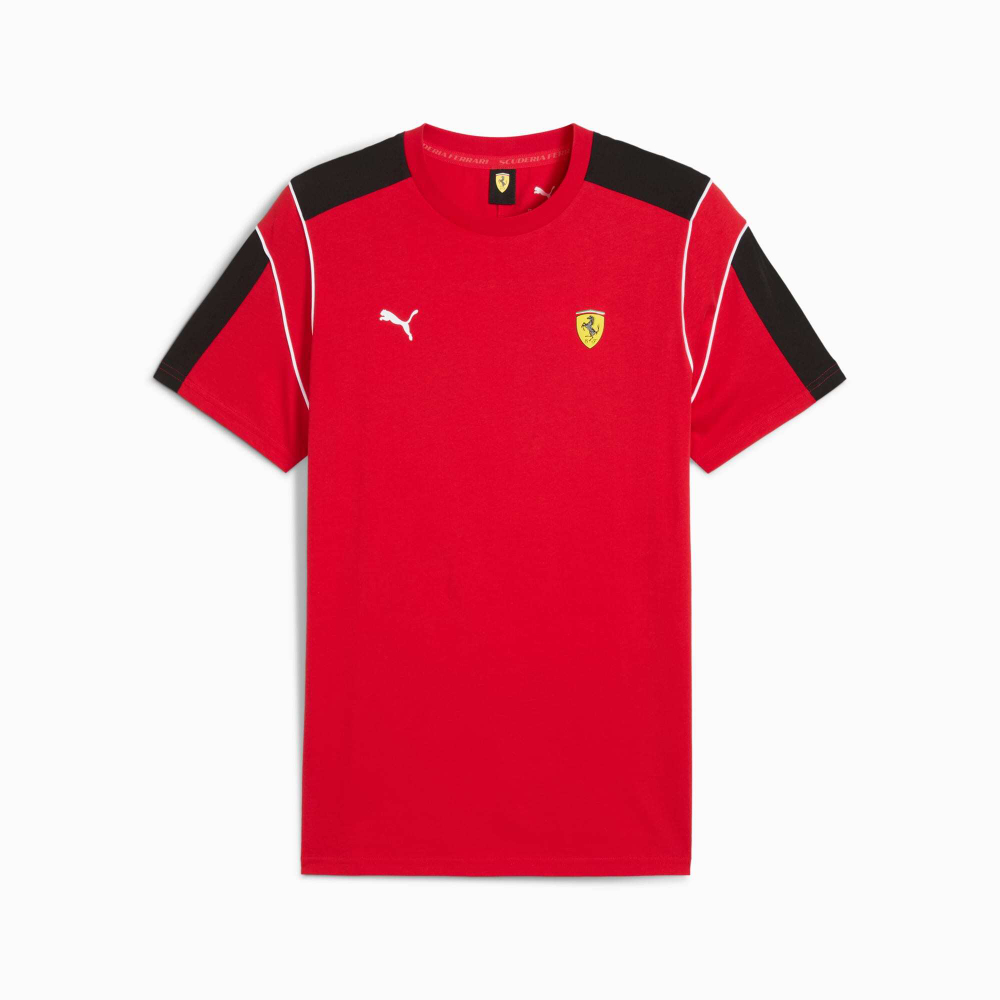 PUMA X SCUDERIA FERRARI MT7 МУЖСКАЯ ФУТБОЛКА, КРАСНЫЙ