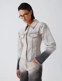 Джинсовая куртка "Чай на бегу"