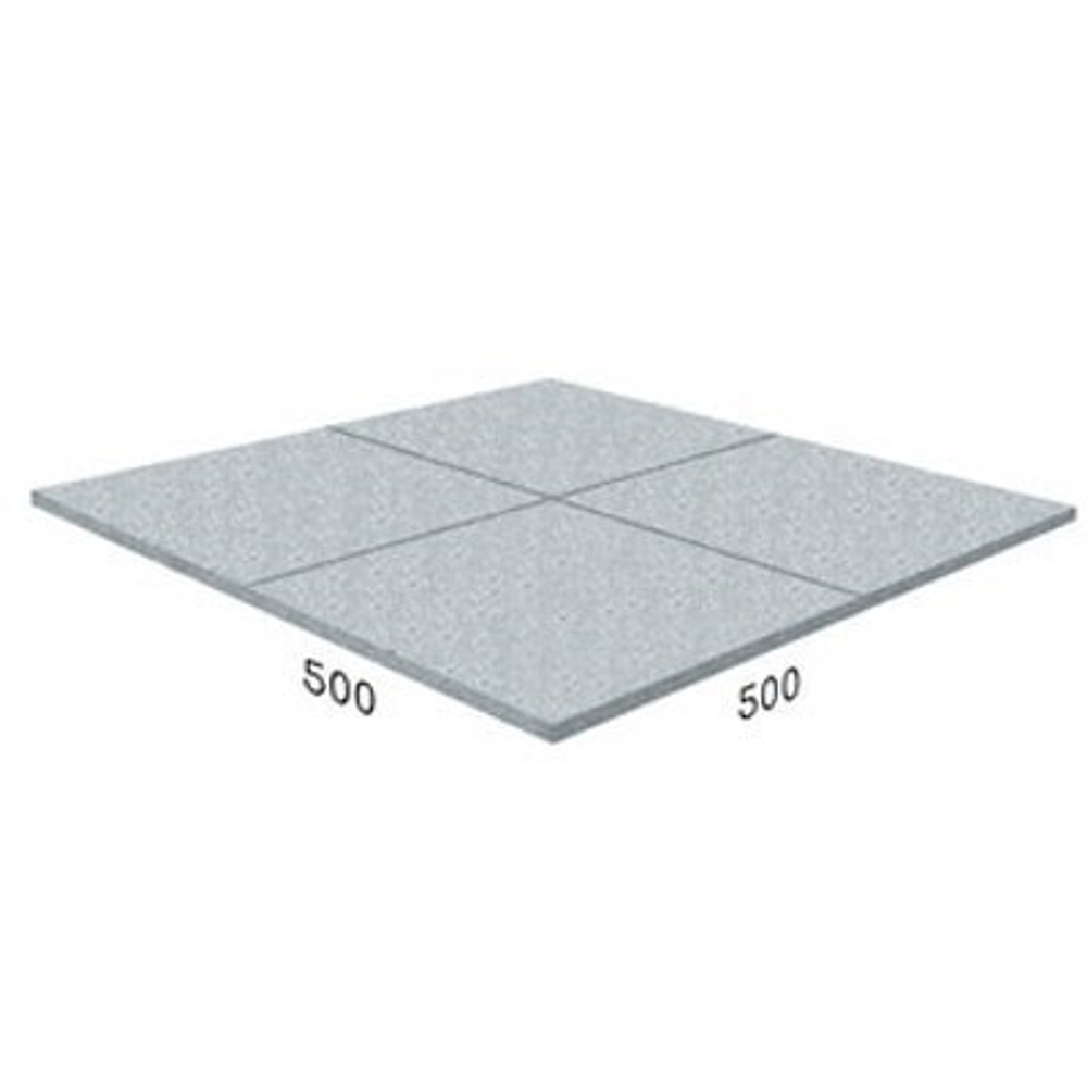 Модульное напольное покрытие Rubblex Active 50х50 см 20 мм до 100 м2 Синий