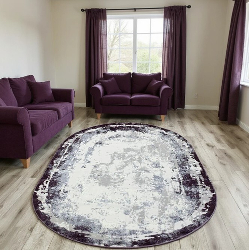 Rimma Lux 36897J L.GREY \ LILA Овал