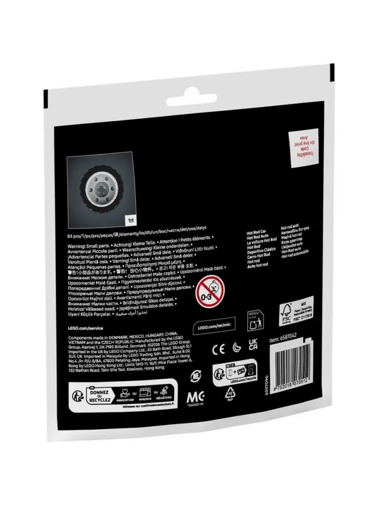 Конструктор Technic 30735 Машинка хот-род