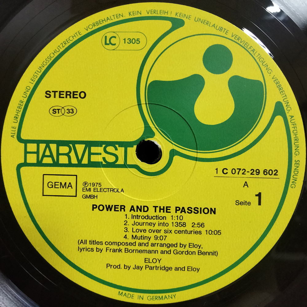 Eloy / Power And The Passion (LP)