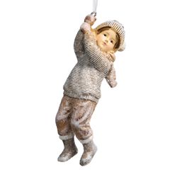 ЕЛОЧНОЕ УРАШЕНИЕ "МАЛЬЧИК" 4Х4Х12 СМ