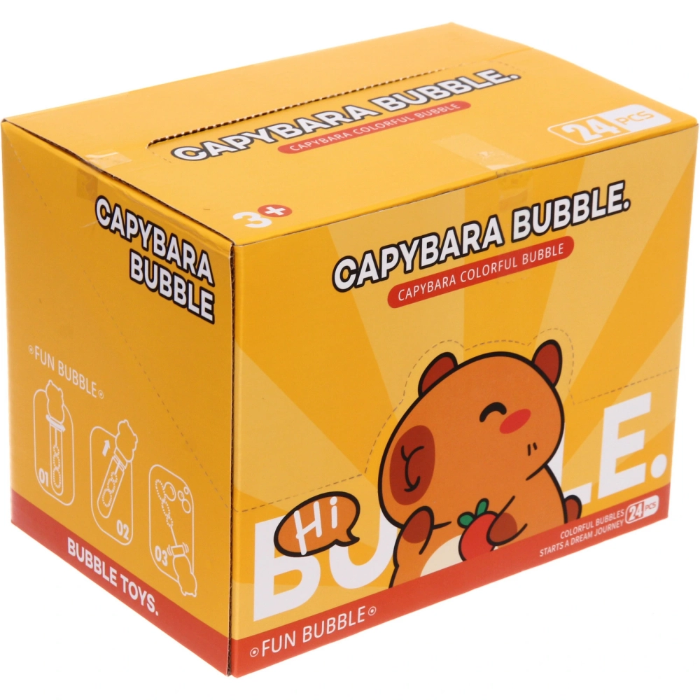 Мыльные пузыри «Капибара» 14 см, 40 мл