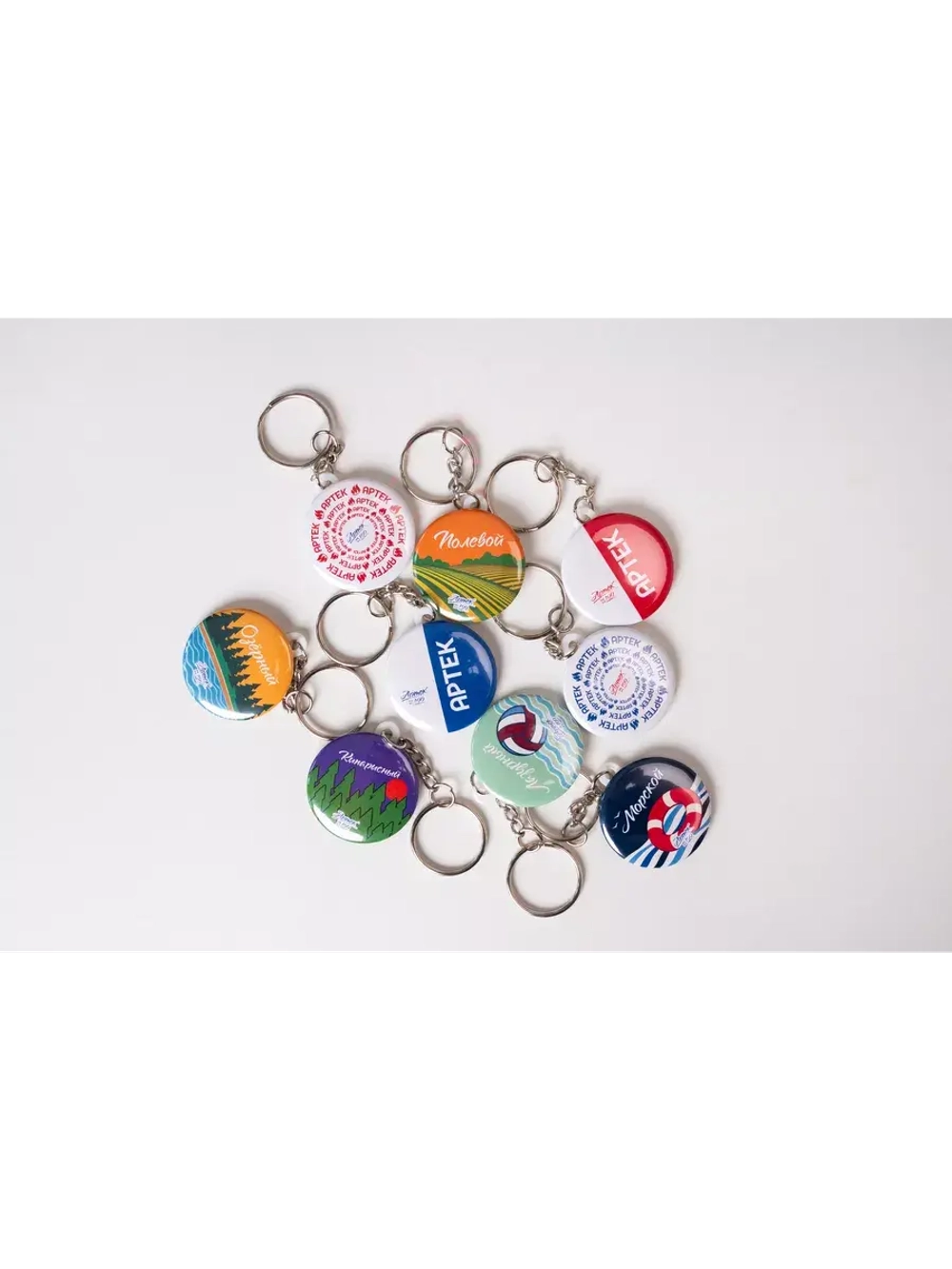 Брелок закатной