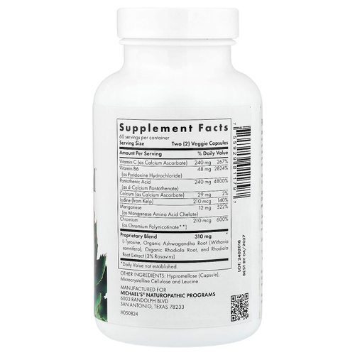 Michael's Health, Thyromrenal™, 120 веганских капсул