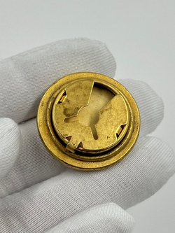 Накладка на пуговицу Часы