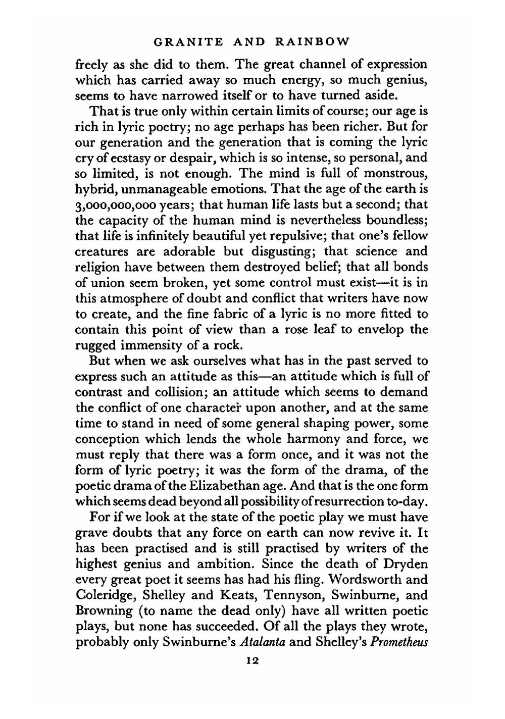 Granite and rainbow : essays | Virginia Woolf