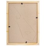 Рамка 15х20 см, дерево, багет 18 мм, BRAUBERG "Pinewood", янтарь, стекло, подставка, 391216