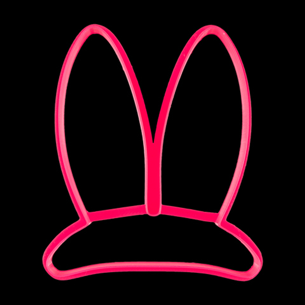 Вырубка пластиковая "Уши зайца №1"