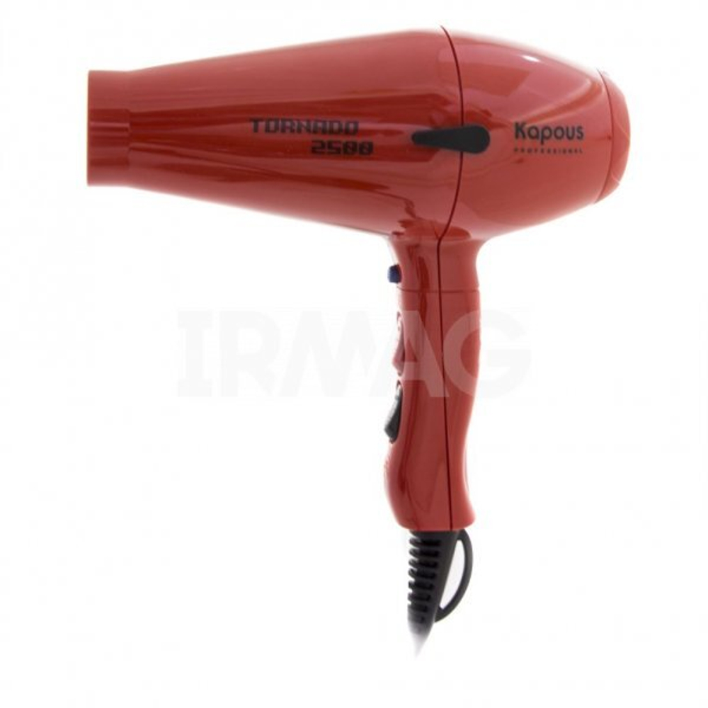 Фен Tornado 2500 Kapous красный