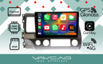 Магнитола для Honda Civic 2005-2012 (левый руль, рамка 10)- Vaycar VA20-0044 на Android 13, 8-ядер, 4G SIM-слот