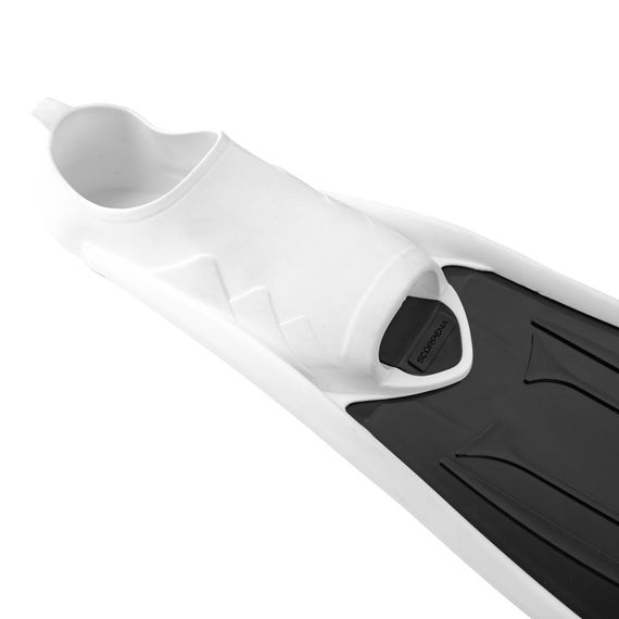 Ласты Scorpena F1 Sport черные с белыми калошами