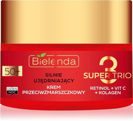 Bielenda Super Trio - укрепляющий крем против морщин /  50+ 50  ml  / GTIN 5902169050009