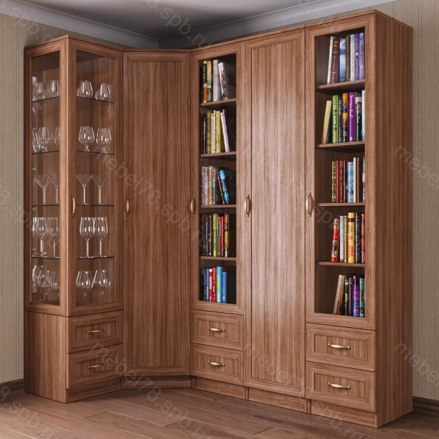 Шкаф угловой №16