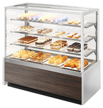 Витрина кондитерская Chilz VETE KUB 130 белый, венге мали