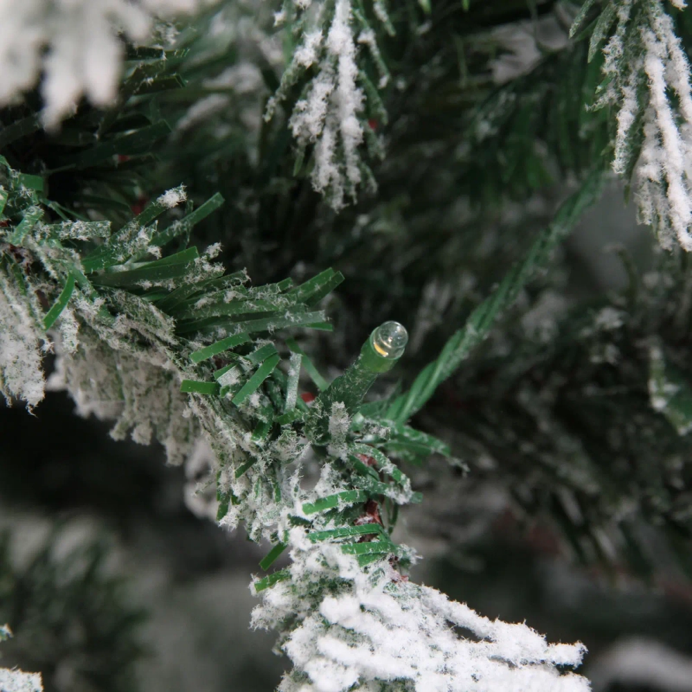 Ёлка светодиодная «Лесное сияние» 150 см (656 веток) 300 ламп LED, резина