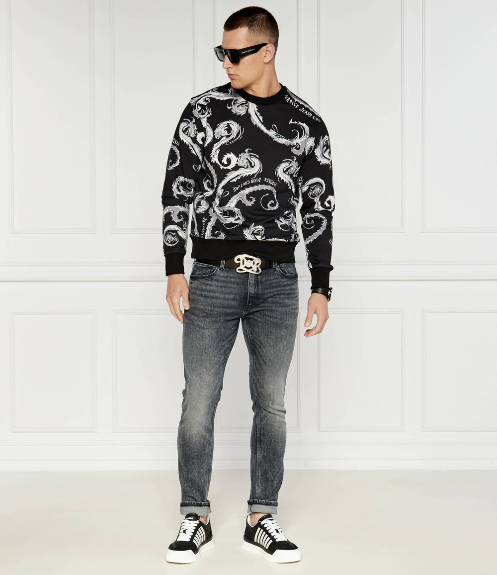 Худи Versace Jeans Couture - черный(77GAI3R0FS161)