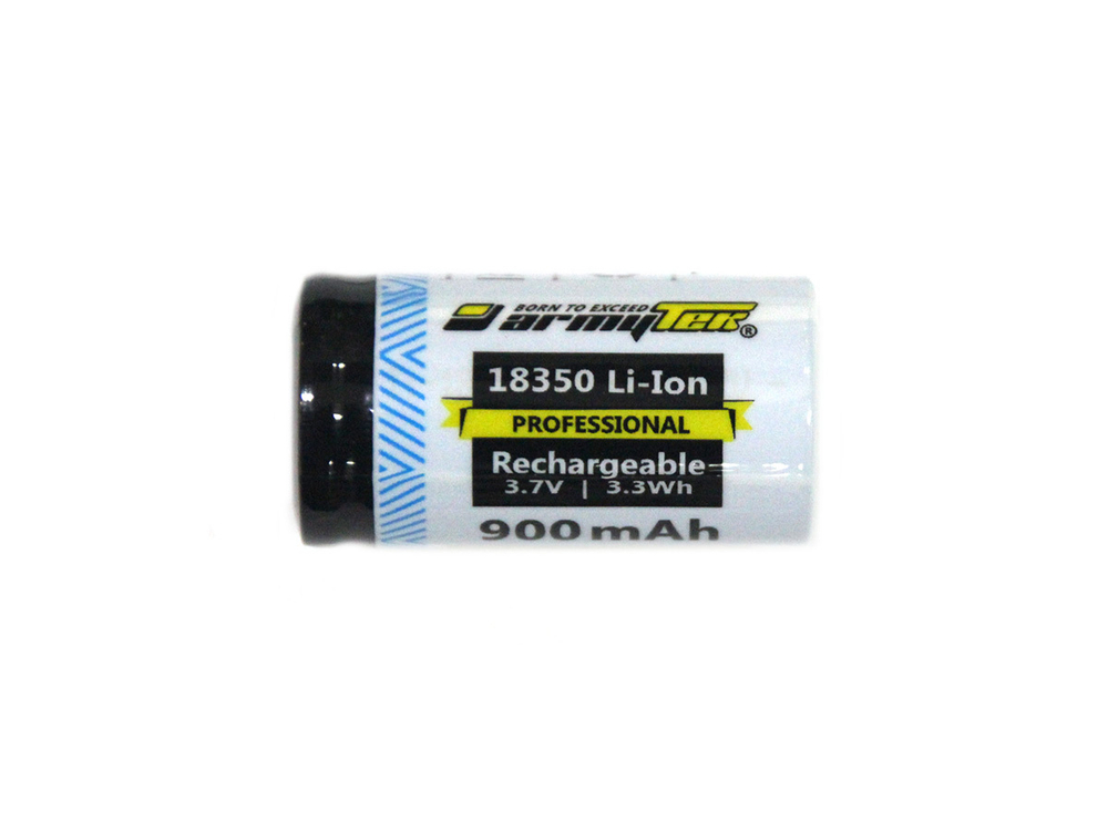 Аккумулятор 18350 Li-Ion Armytek 900 mAh