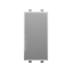 Заглушка модульная, "Avanti", "Закаленная сталь", 1 модуль