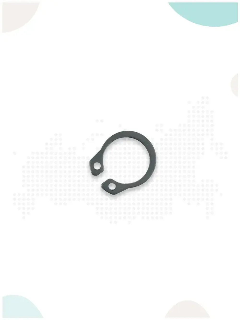 Стопорное кольцо наружное 12мм, комплект 4шт