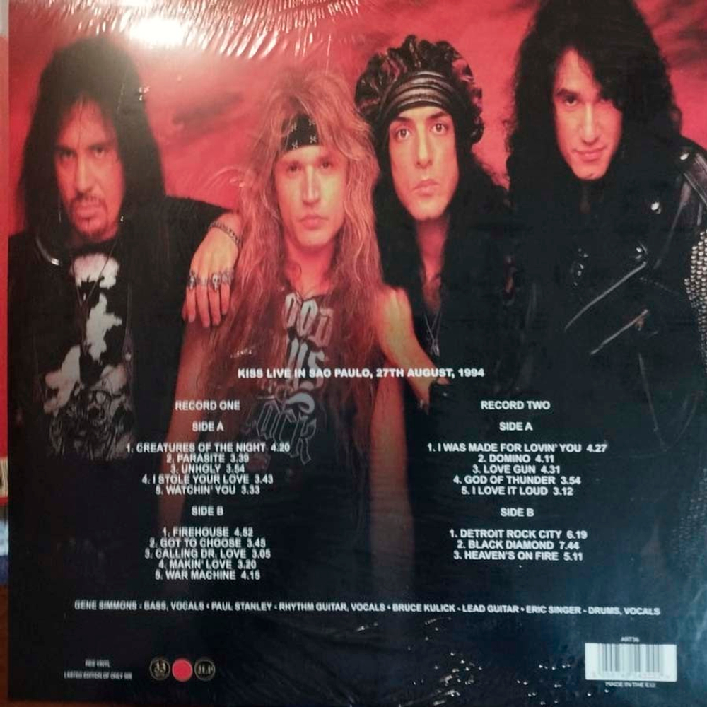 Kiss / Live In Sao Paulo 1994 (Coloured Vinyl)(2LP)