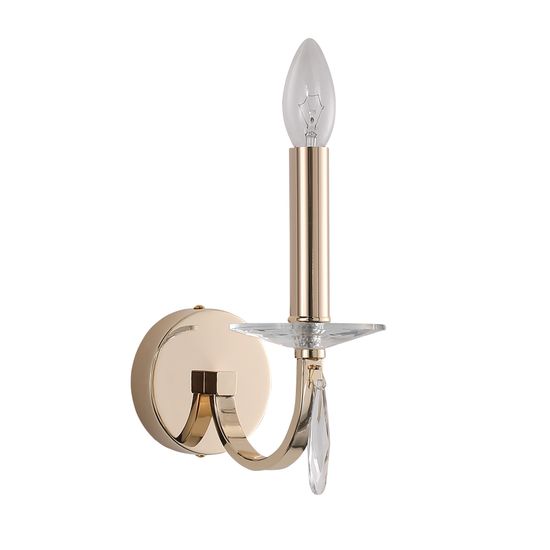 SL1405.201.01 Светильник настенный ST-Luce Латунь/Прозрачный E14*1 40W BRASS