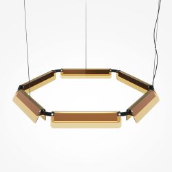 Люстра подвесная светодиодная Maytoni Flat MOD296PL-L60BC3K