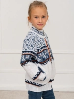 Кофта - бомбер вязаная