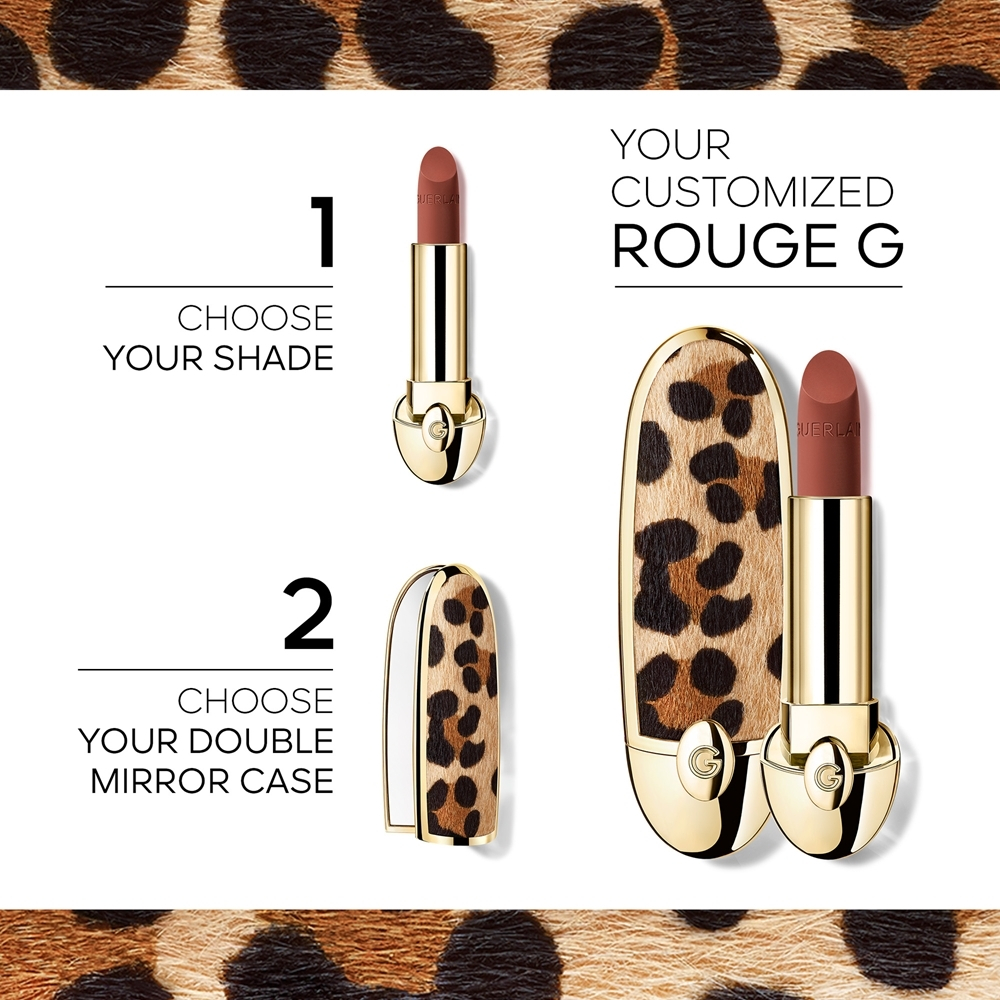 GUERLAIN Rouge G Double Mirror Jewel Case - Футляр для помады с зеркалом, 1 шт.