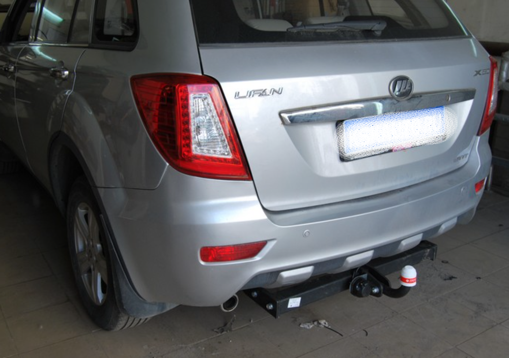Фаркоп Lifan X60 2012-2021, условно-съемный,(без электрики) Трейлер.8300