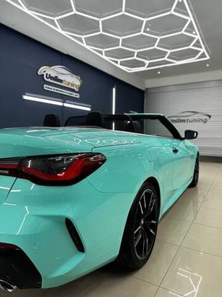 BMW Z4 в цветной полиуретан Carbins Color PPF Tiffany CR-11 совместно с "Unlim Tuning"