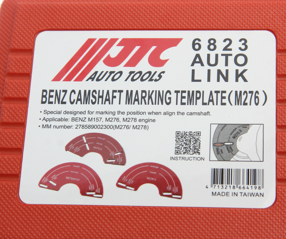 Набор шаблонов для распредвала (MERCEDES M276) JTC