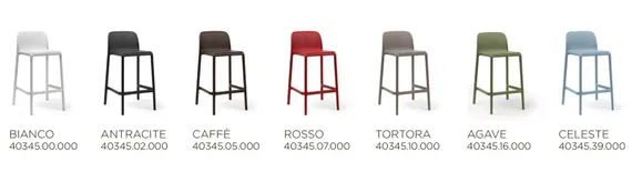 Полубарный стул Lido Mini тортора