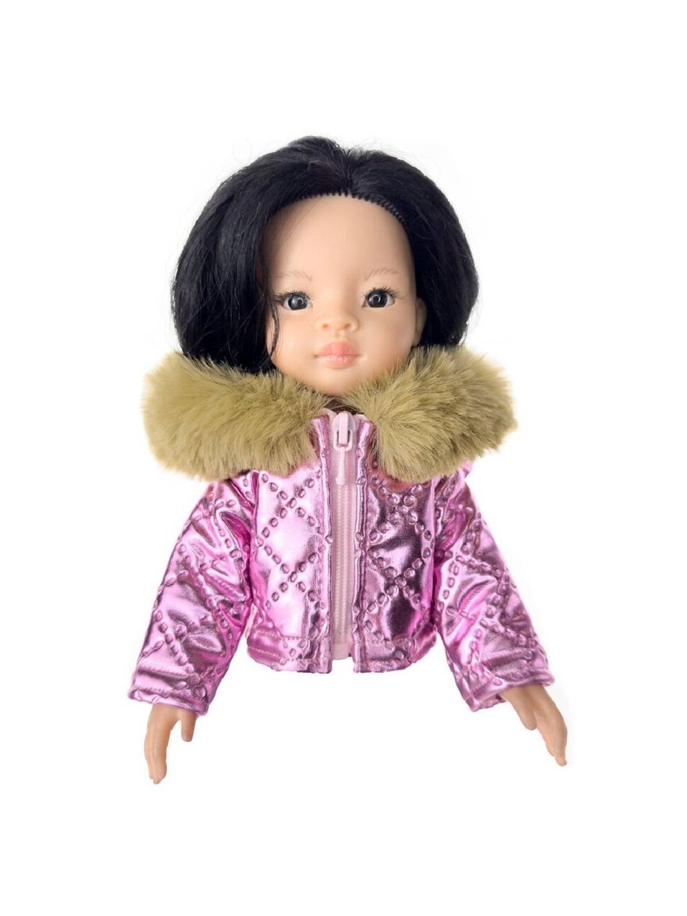 Куртка зимняя розовая для кукол Paola Reina 32 см (993)