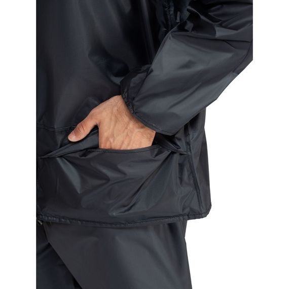 Костюм влагозащитный Membrane-КБР полиэфир с полиуретановым покрытием тёмно-серый с СОП