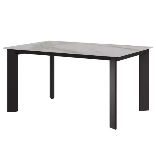 Стол раскладной Track (140+50), керамика белая