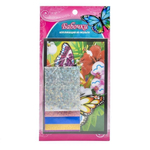 Аппликация из фольги "Цветы и бабочки" блистер FOC-FC-BTF01 (Мультиарт)