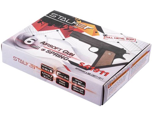 Пистолет пневматический Stalker SA1911 Spring (Colt1911), к.6мм (SA-130711911)