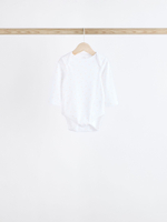 Боди с длинным рукавом для малышей Next K79-893, 7 шт., Белый