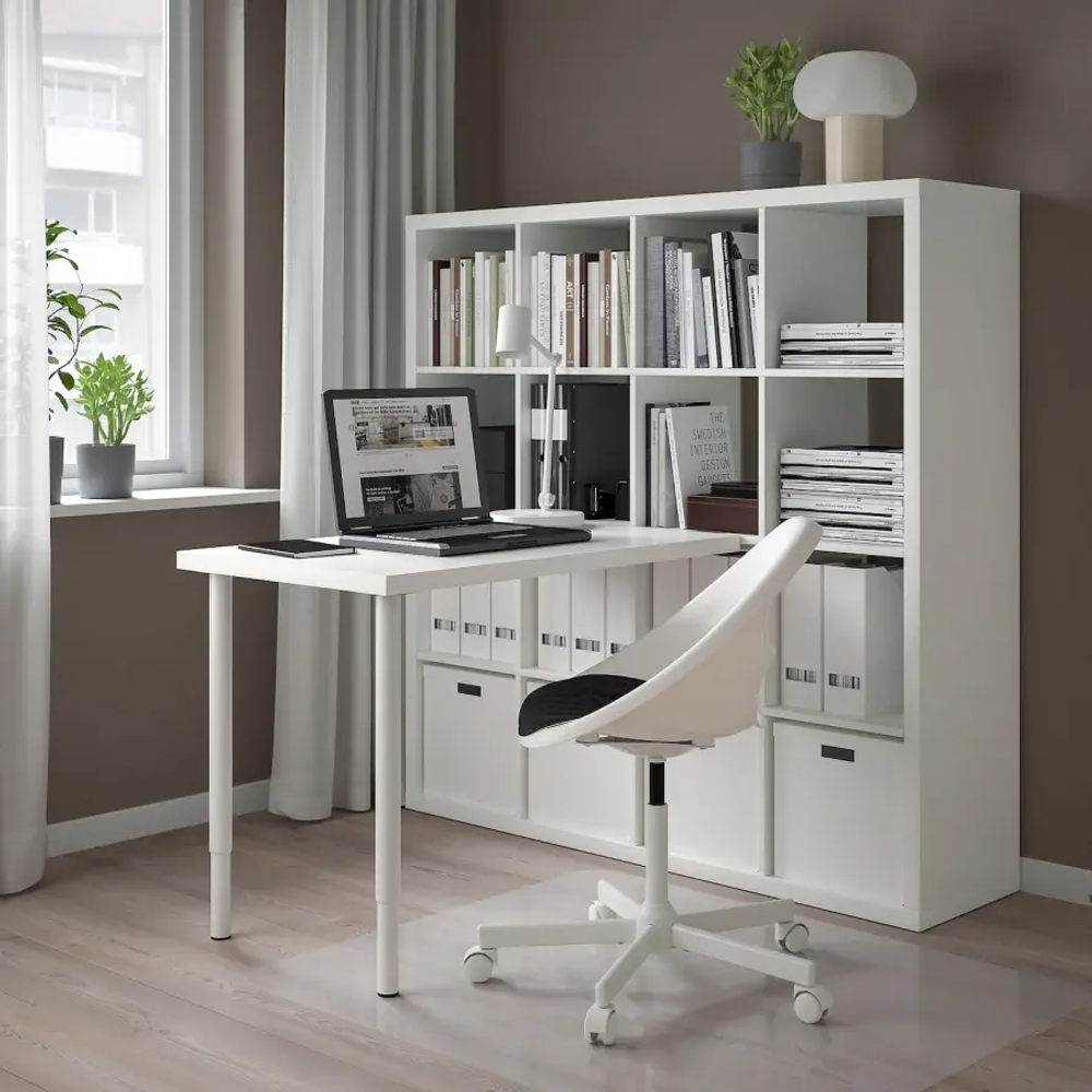 Письменный стол - KALLAX / LINNMON IKEA/ КАЛЛАКС / ЛИННМОН  ИКЕА,  147   см, белый