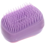 Расческа массажная компактная «Harizma», цвет розовый/сиреневый, в пластиковой коробке, 8*6см