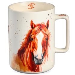 КРУЖКА LEFARD "КОНИ В ДЕЛЕ" 400МЛ