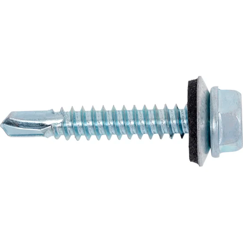 Саморез кровельный с EPDM шайбой цинк 6,3х51 (250/2 тыс. шт./кор.)