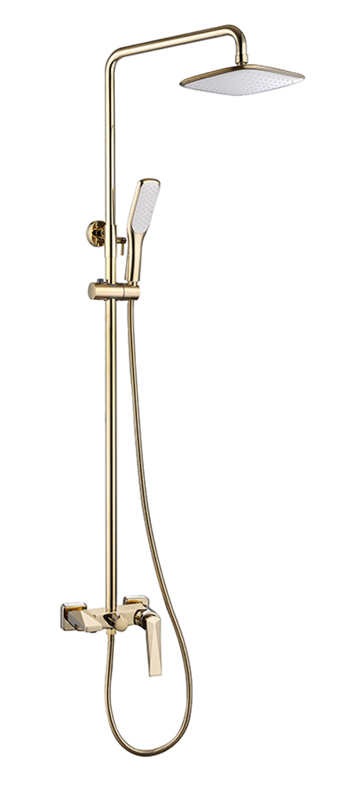 Boheme Стойка для душа со смесителем VENTURO золото