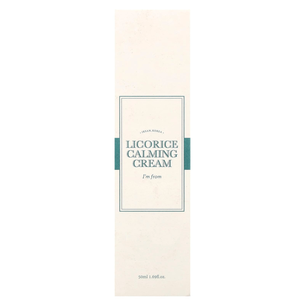 I'm From, Licorice Calming Cream, 1.69 fl oz (50 ml)