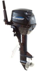 Лодочный мотор GLADIATOR G6FHS 6 л.с. двухтактный