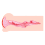 Мастурбатор-вагина 16см с двойным слоем материала Kokos Haru